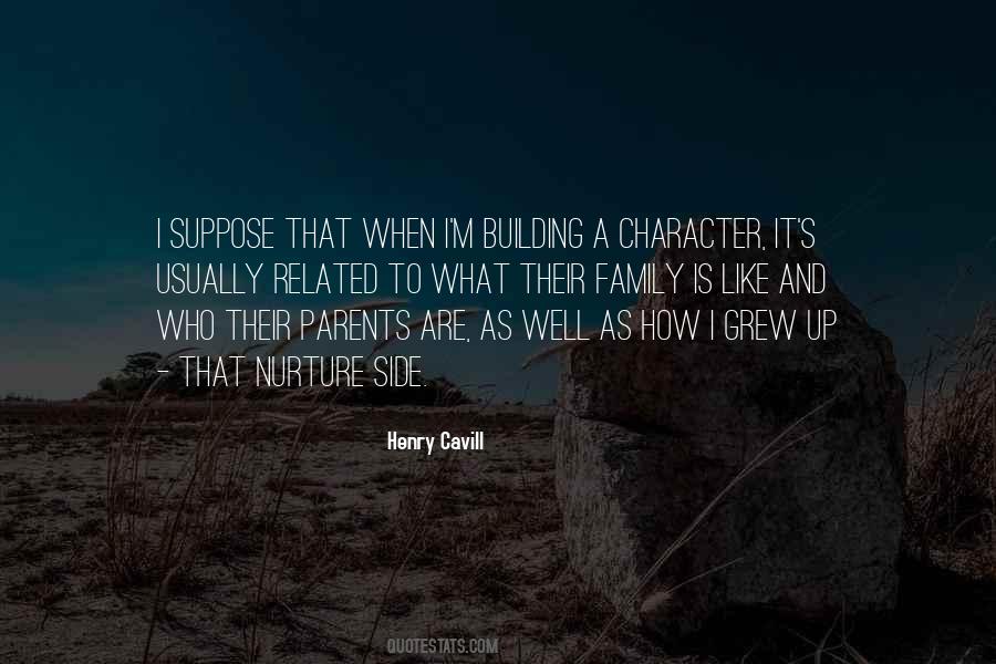 Family Character Quotes #927776