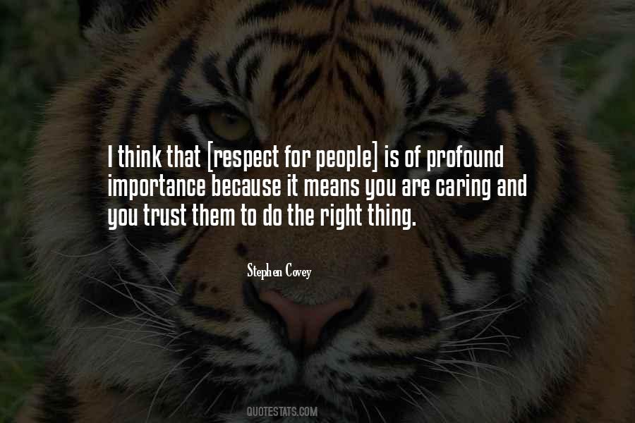 Importance Of Trust Quotes #1723089