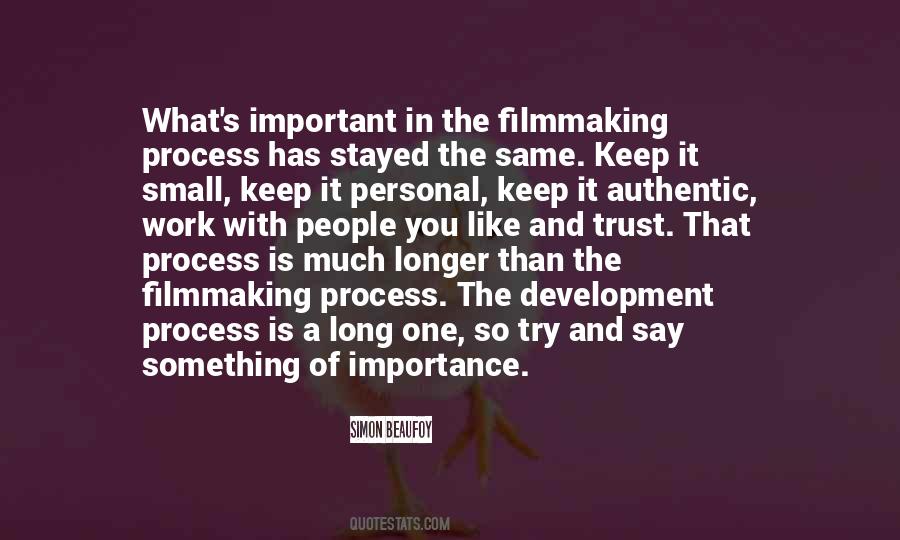 Importance Of Trust Quotes #908825