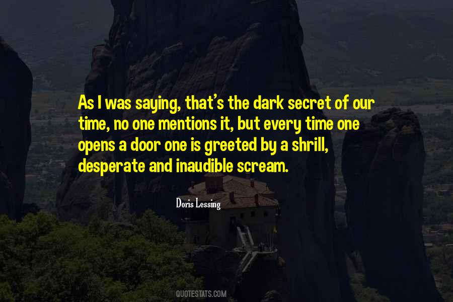 A Secret Door Quotes #1274360