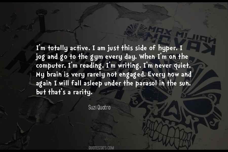 Why I Go To The Gym Quotes #13987