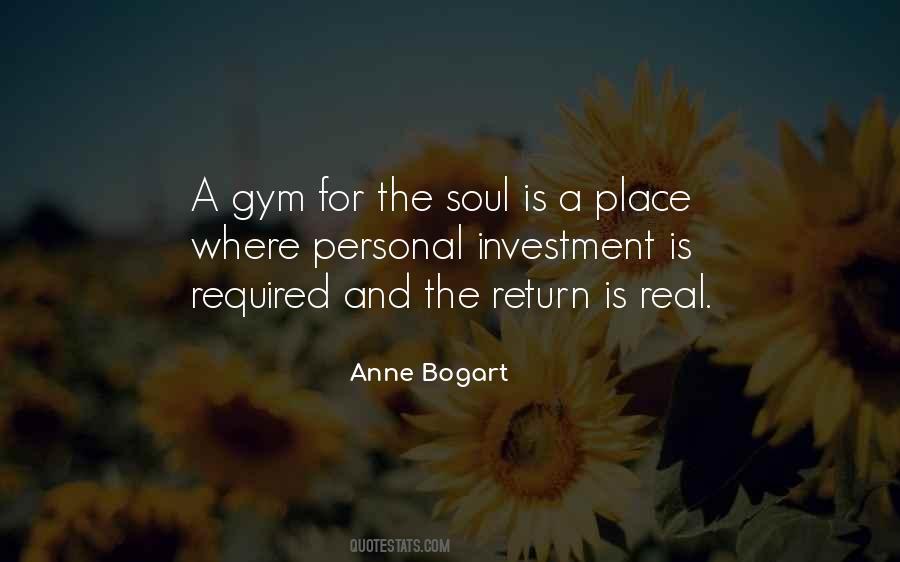 Why I Go To The Gym Quotes #257895