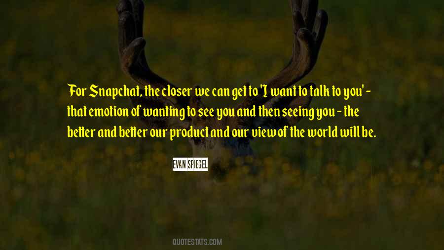 You And The View Quotes #1100516