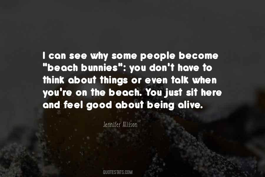 Good Beach Quotes #640538