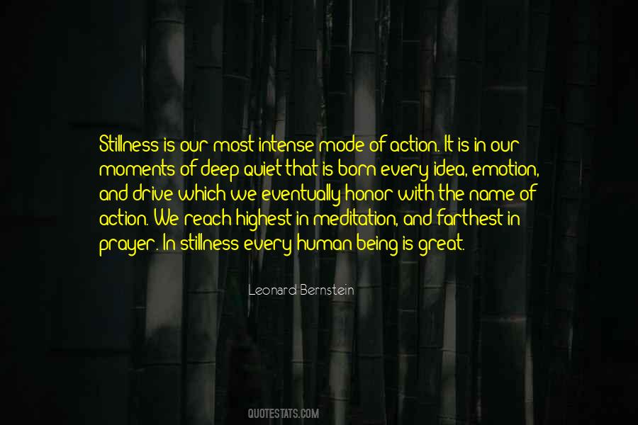 In The Quiet Moments Quotes #757716