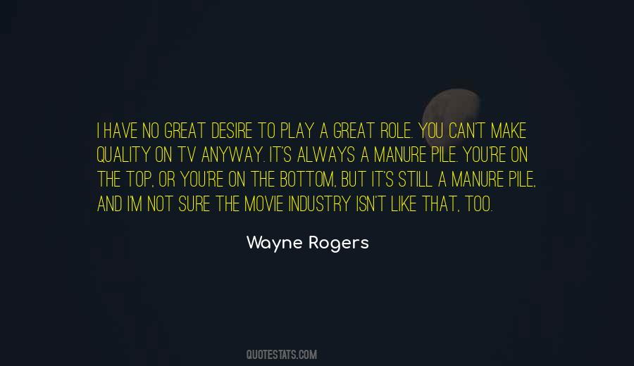 Bottom Of The Pile Quotes #1117133