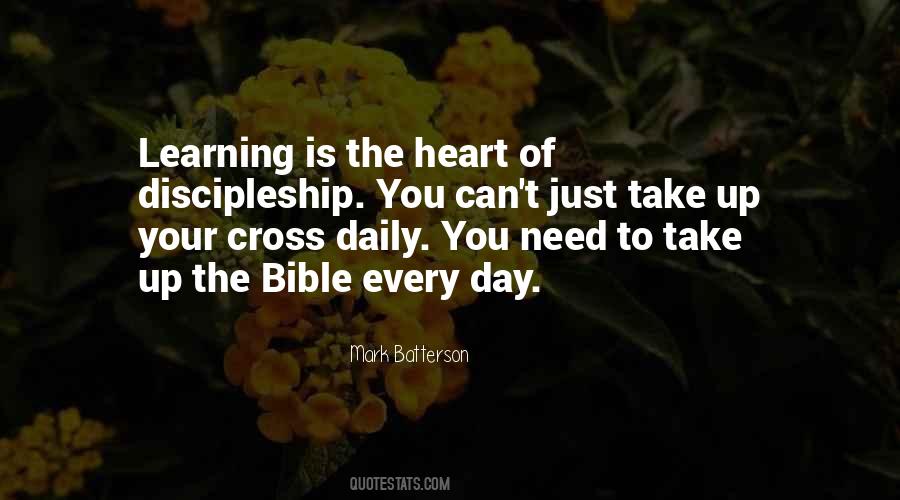 Take Up Your Cross Quotes #1285883