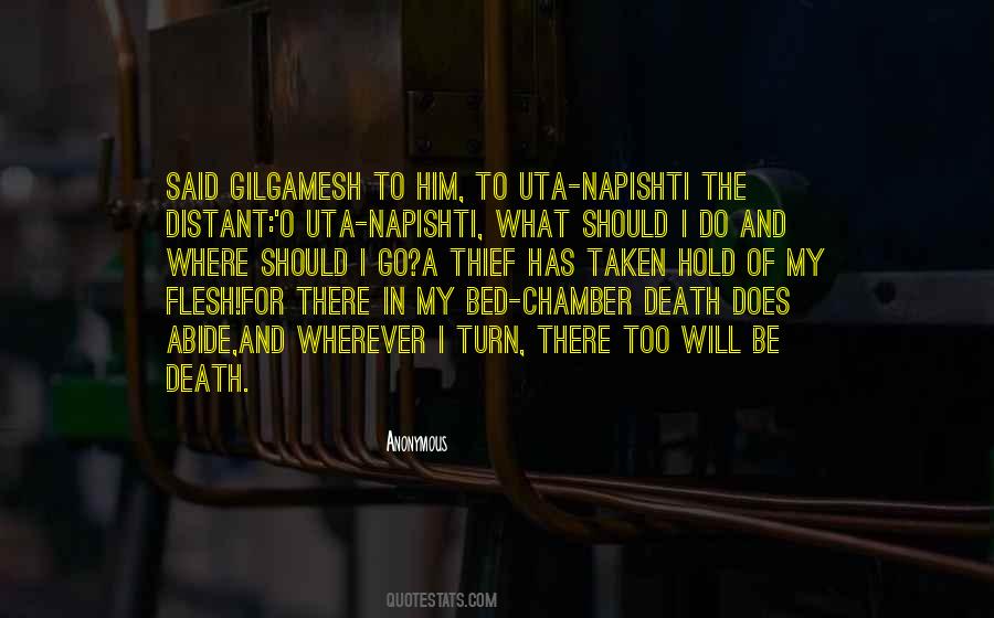 Where Will I Go Quotes #1674938