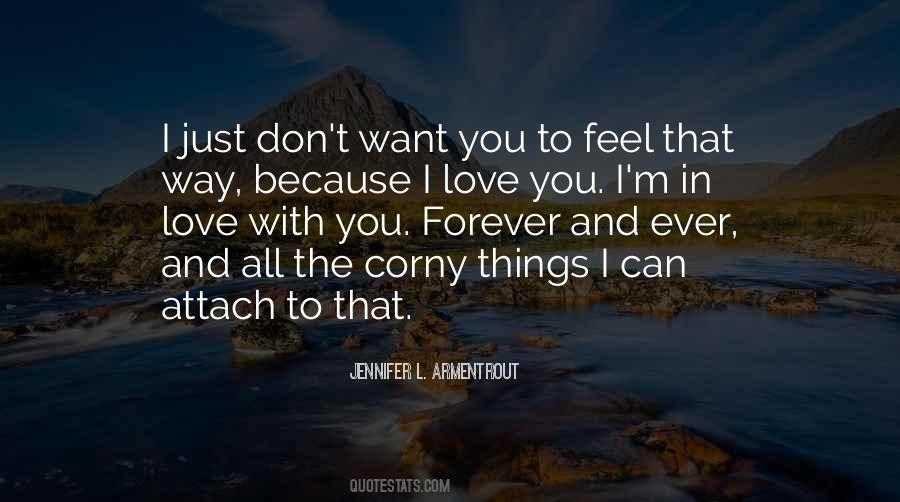 Forever And Ever Love Quotes #1369706