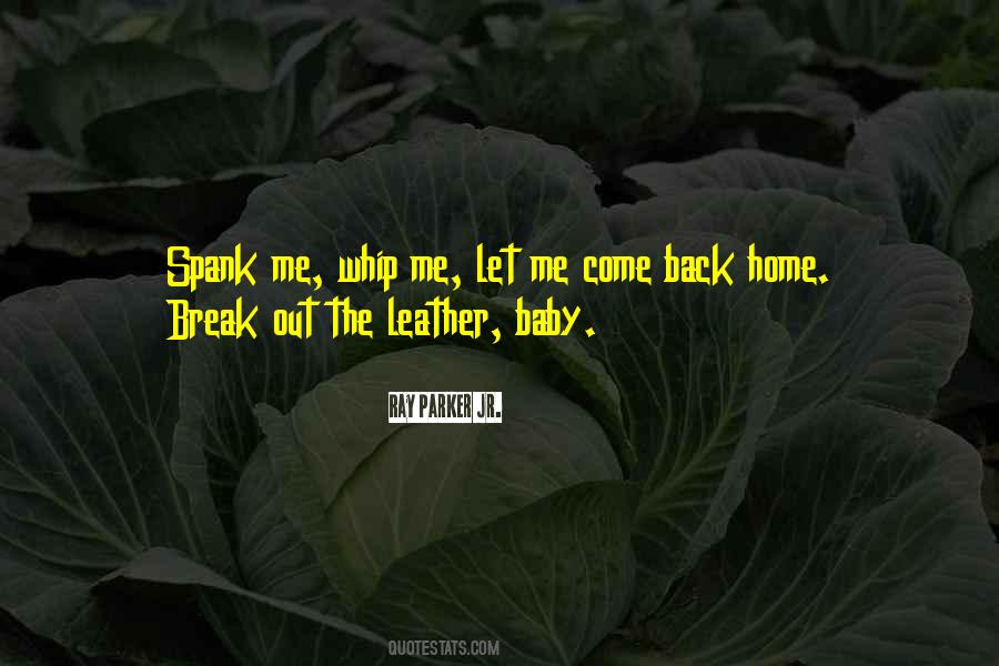 Baby Home Quotes #1295532