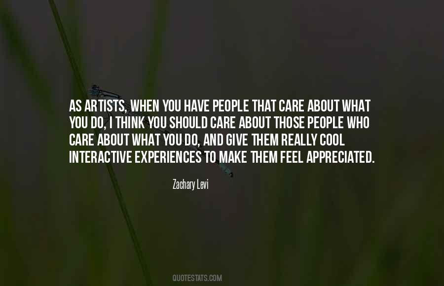 People Who Really Care Quotes #1788656