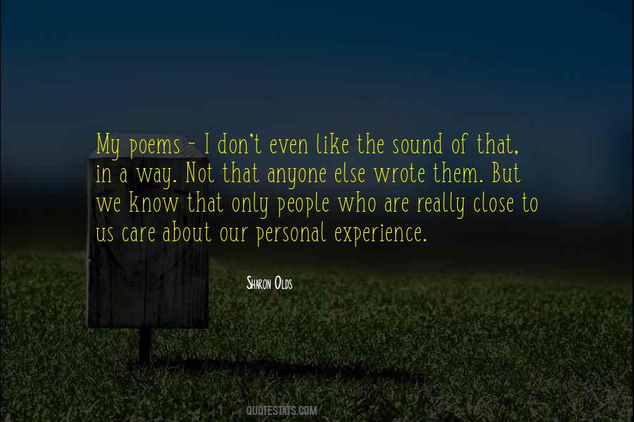 People Who Really Care Quotes #76695