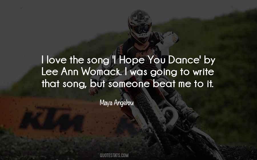 I Love To Dance Quotes #1049453