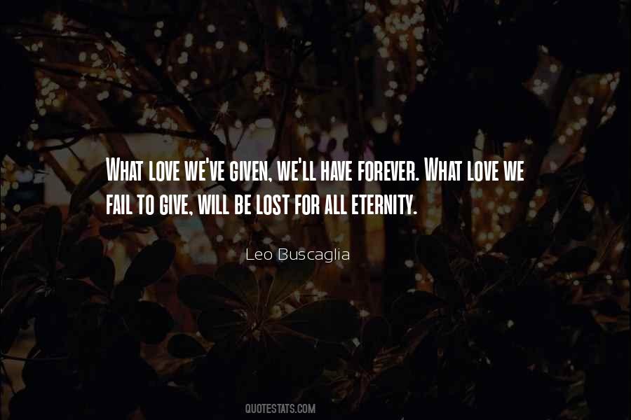 Forever Eternity Quotes #1244700