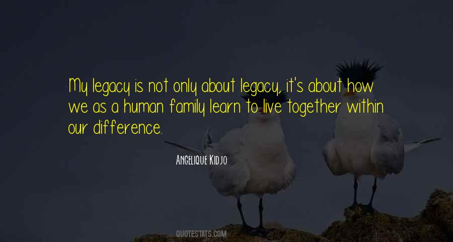Together As A Family Quotes #1116448
