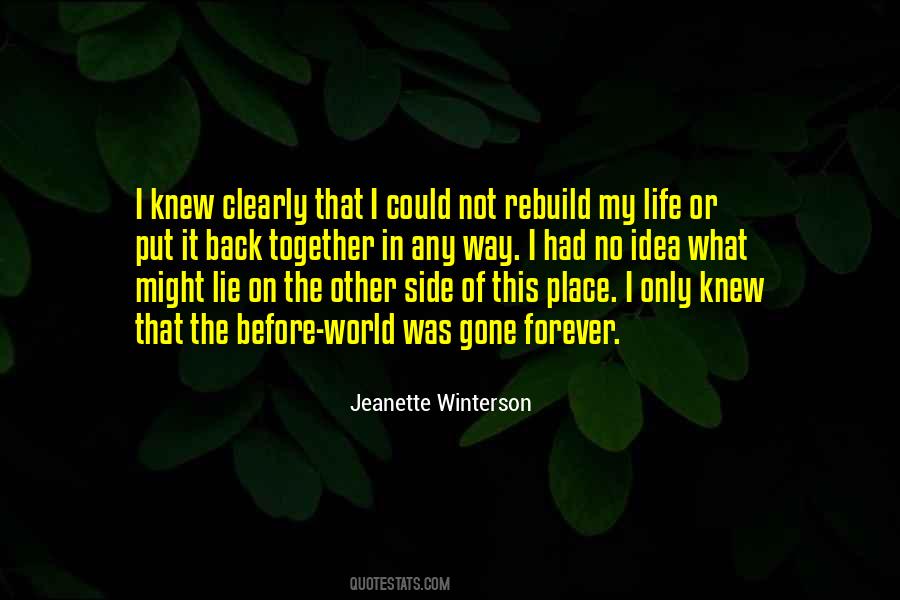 Forever In My Life Quotes #655525