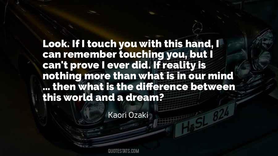 Hand Touch Quotes #276378