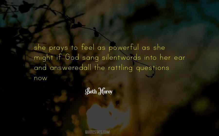 She Prays Quotes #97779