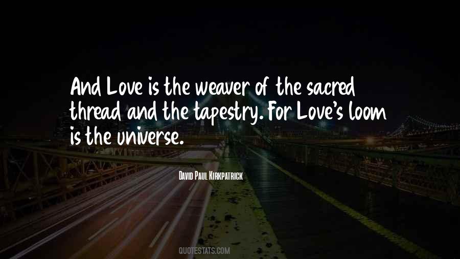 Thread Of Love Quotes #166653
