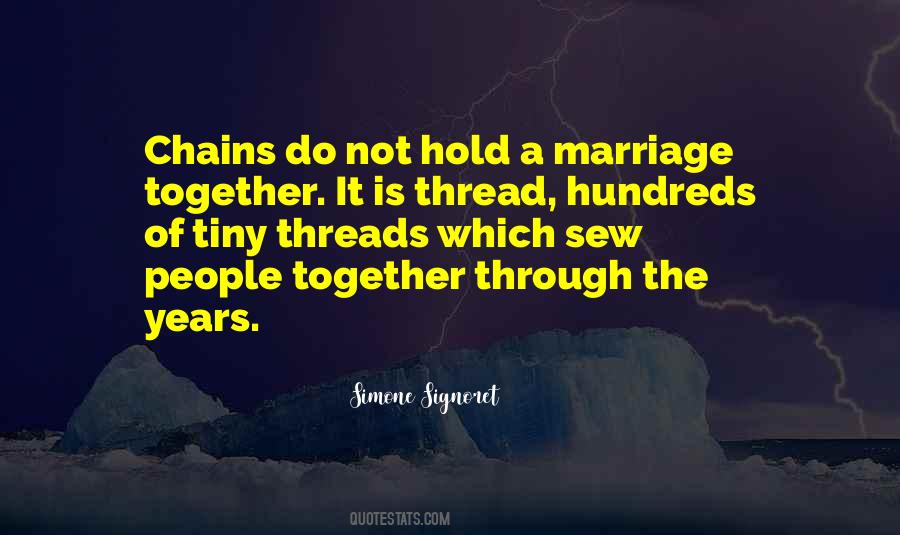 Thread Of Love Quotes #1729276