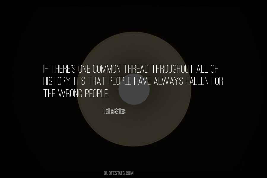 Thread Of Love Quotes #1860413