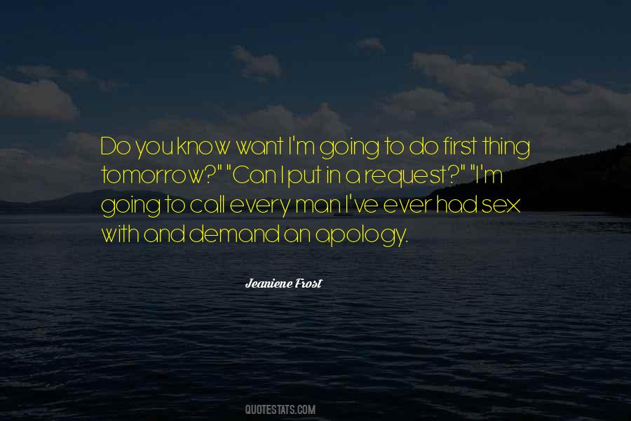 I Request You Quotes #1103267