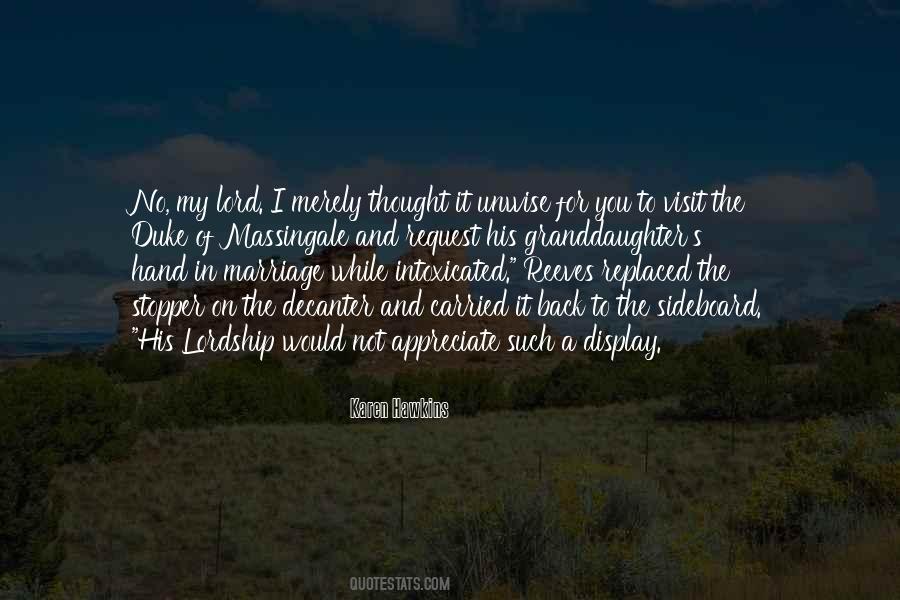 I Request You Quotes #515276