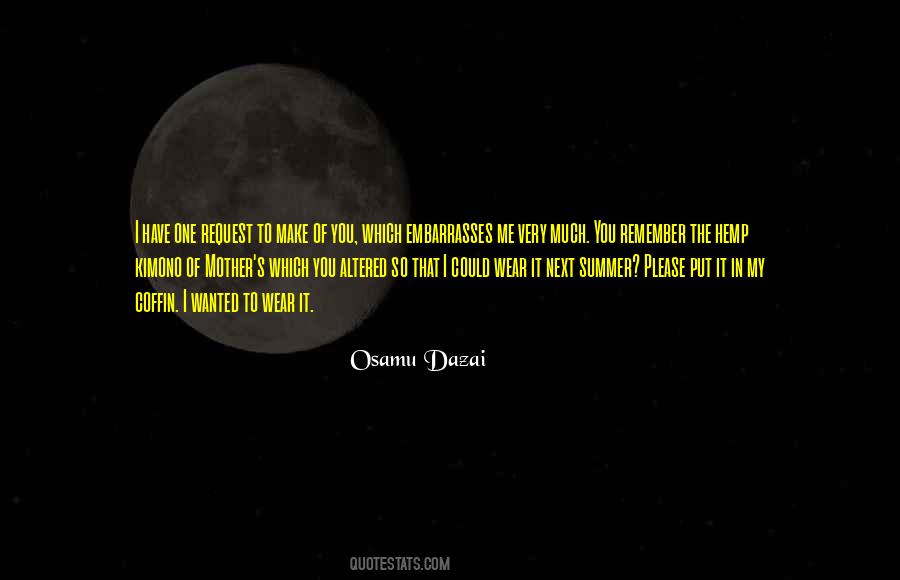 I Request You Quotes #661227