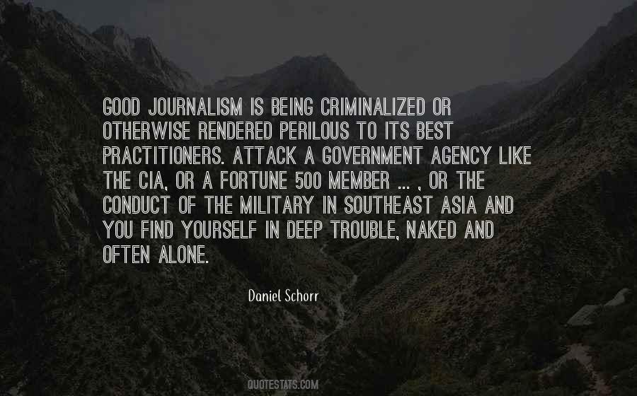 Alone Is Best Quotes #893842