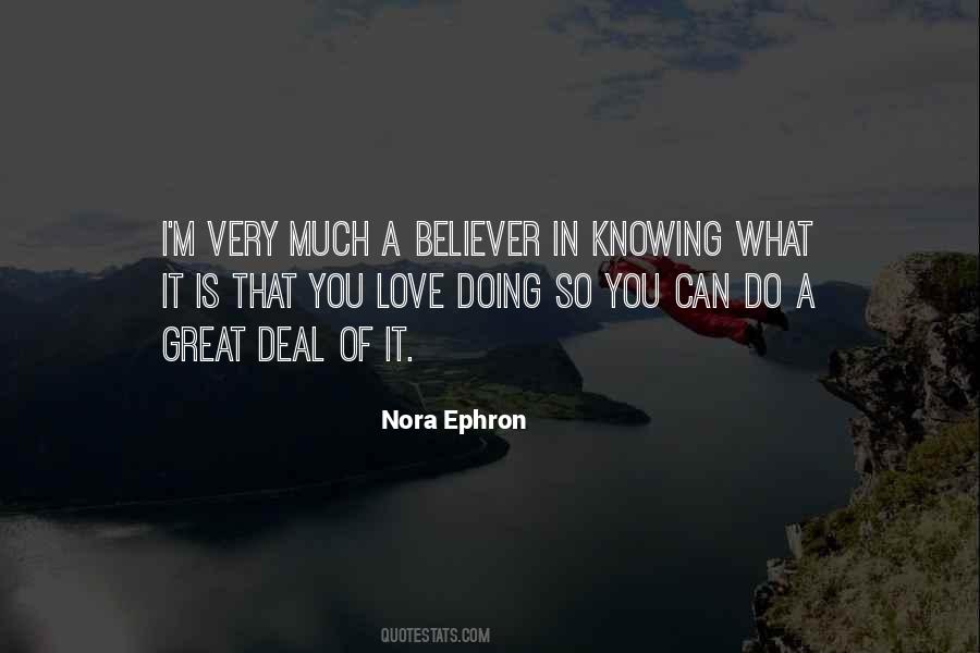 Believer Love Quotes #118144
