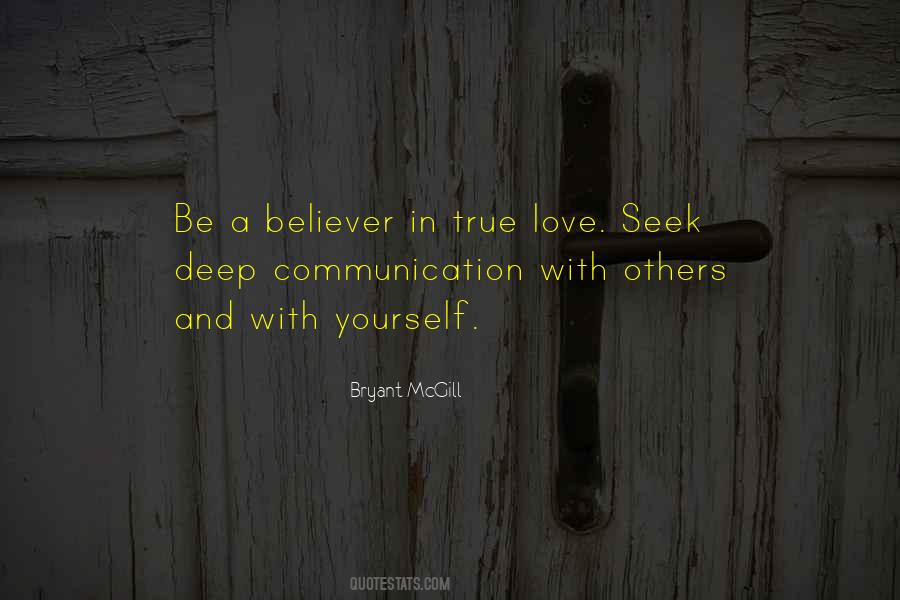 Believer Love Quotes #281989