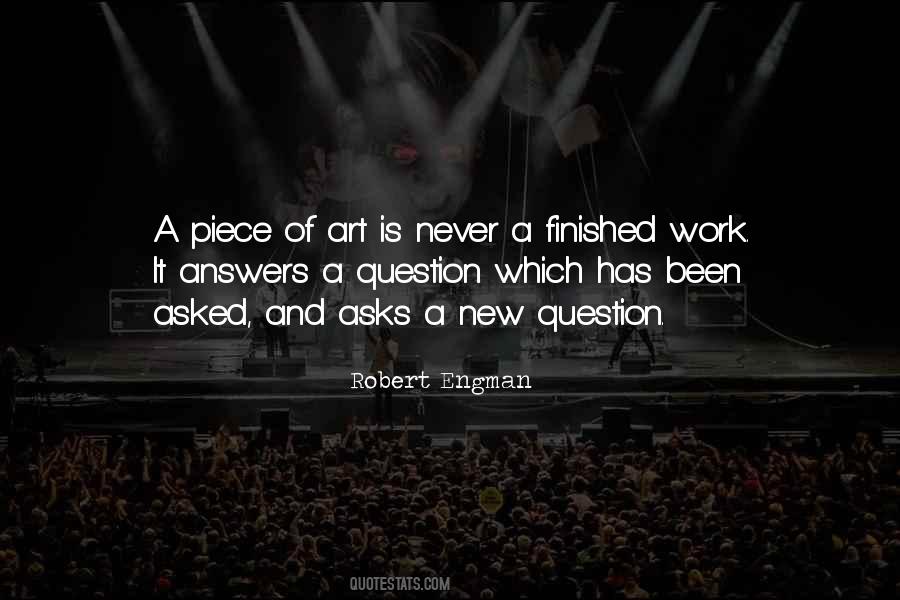 Art Is Never Finished Quotes #1197492