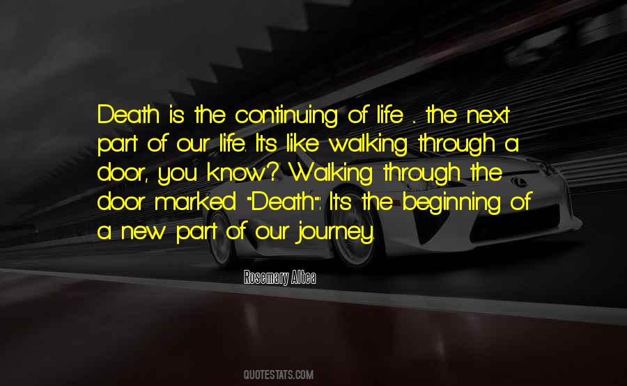 Quotes About Walking Through Doors #1605075