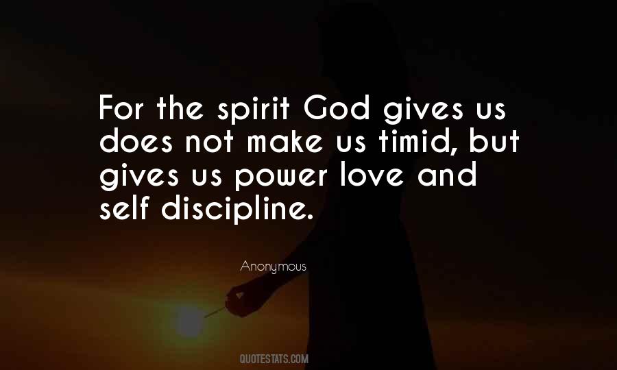 Power Of Self Discipline Quotes #1468119