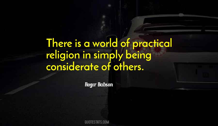 Quotes About Considerate Of Others #1135065