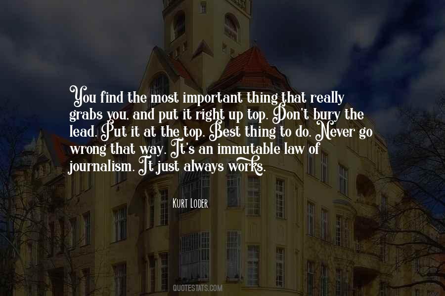 Do The Right Thing Always Quotes #659803