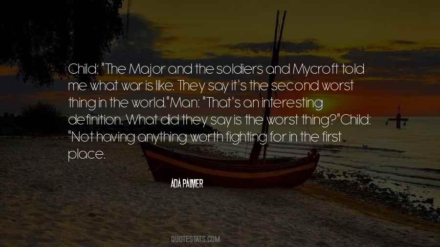 Worst War Quotes #358548