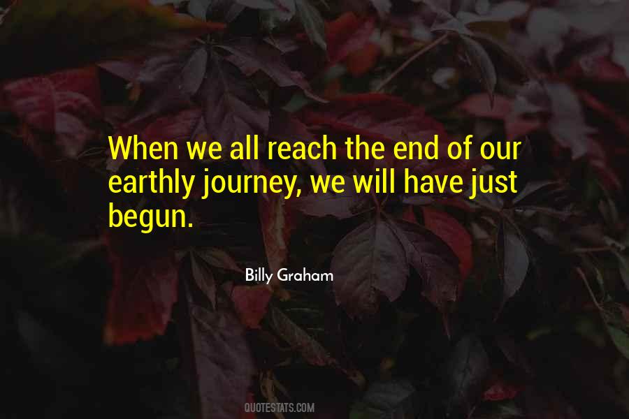 End Of Our Journey Quotes #1605781