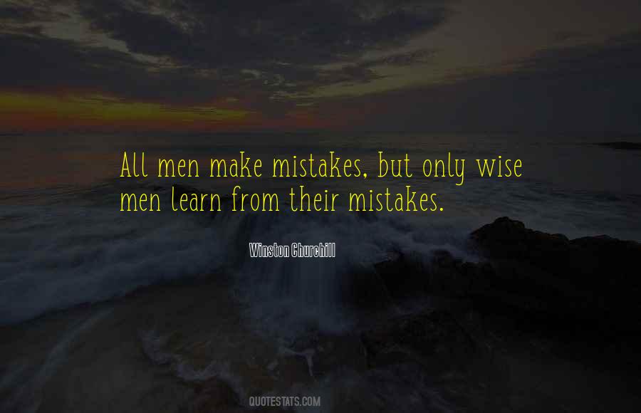 Learn Mistakes Quotes #1318572