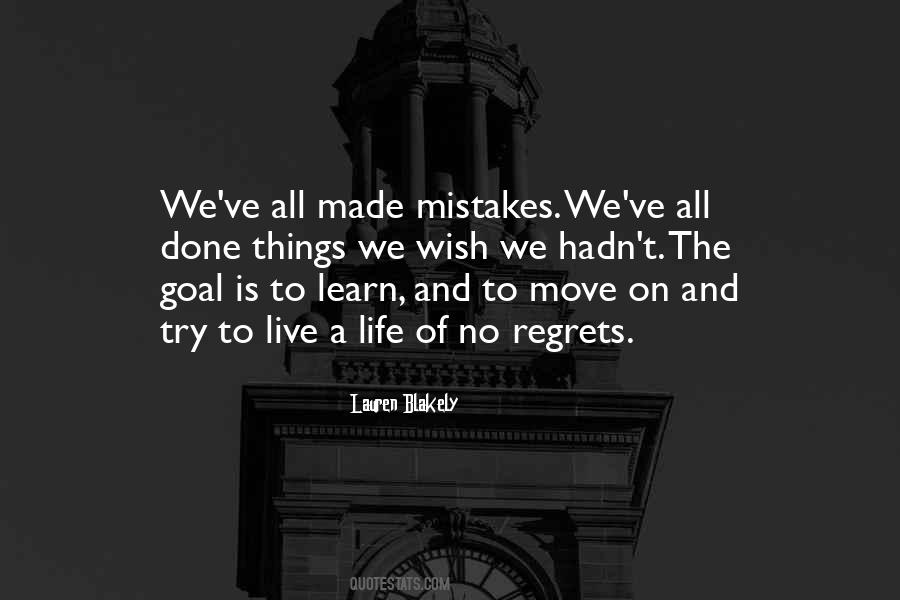 Learn Mistakes Quotes #637267