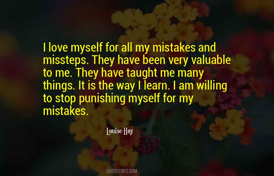 Learn Mistakes Quotes #835356