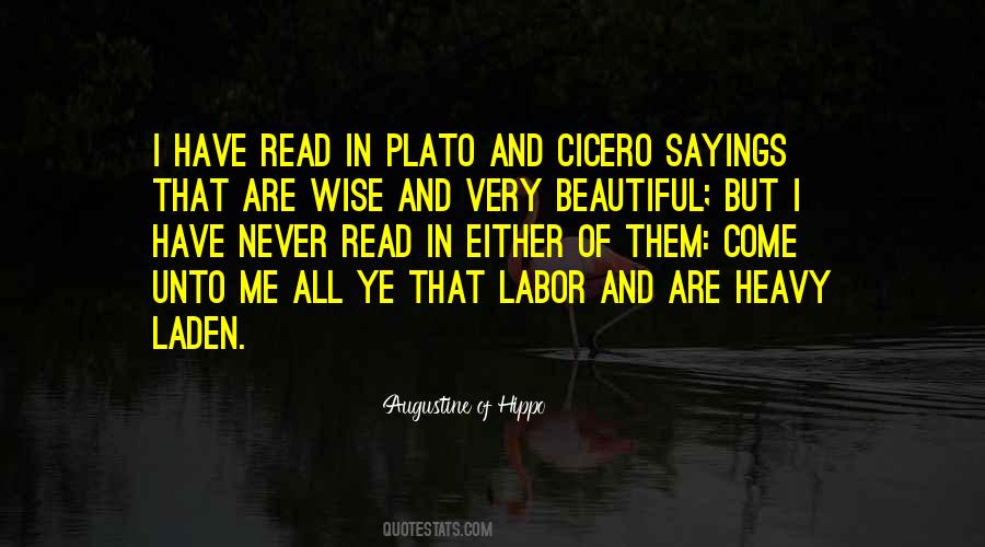 Wise Plato Quotes #15845