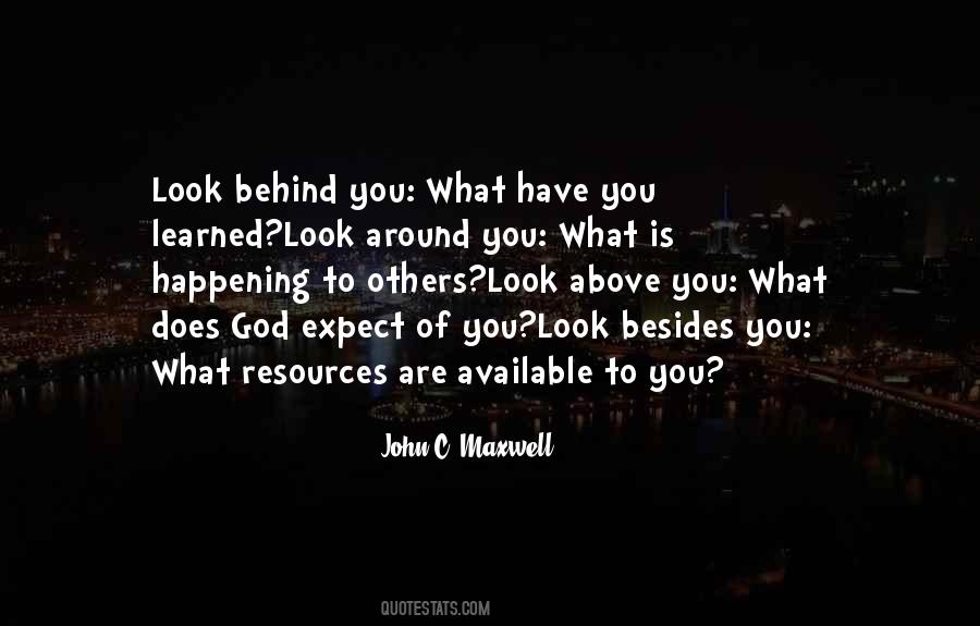 What Have You Learned Quotes #1728303