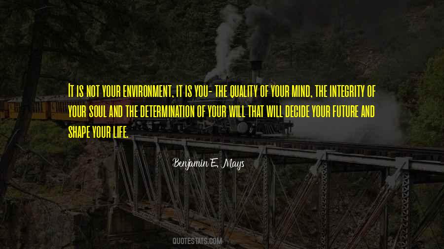 Quality And Integrity Quotes #1410629