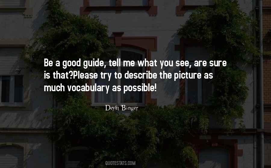 Good Guide Quotes #1321394