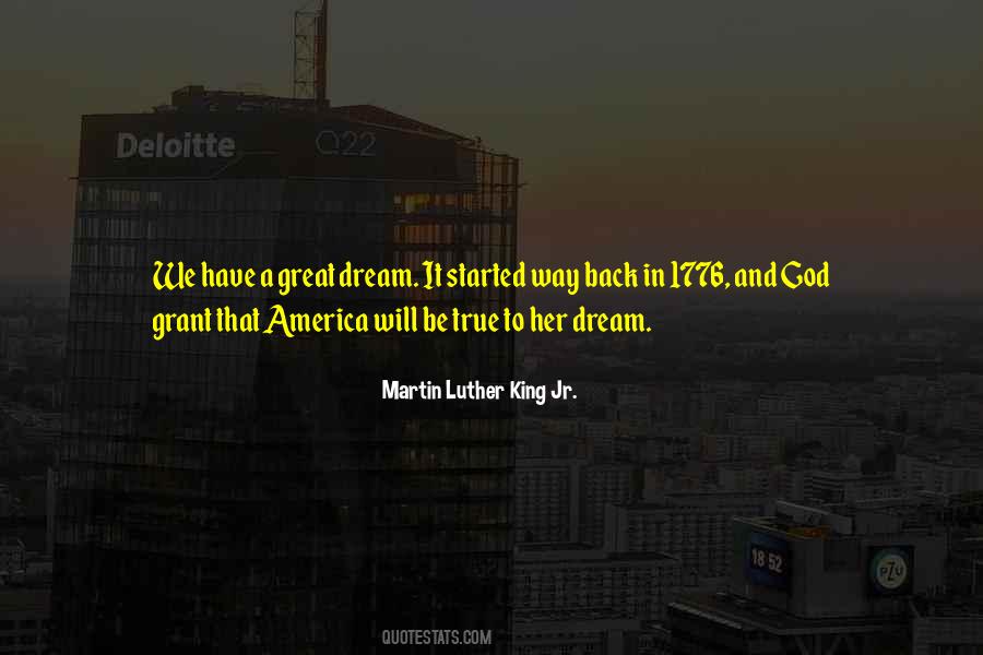 Great Dream Quotes #1367983