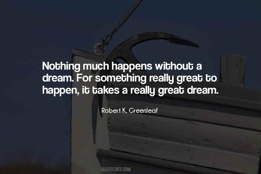 Great Dream Quotes #457970