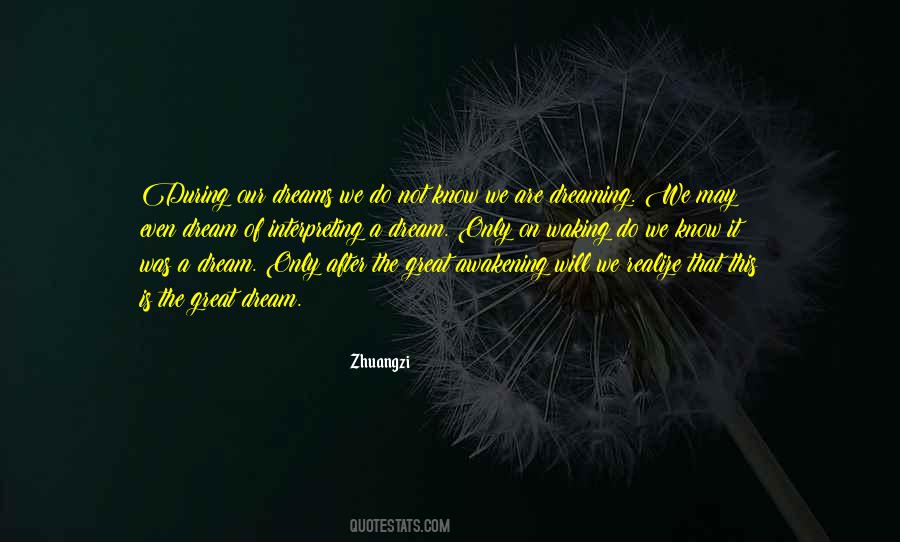 Great Dream Quotes #529497