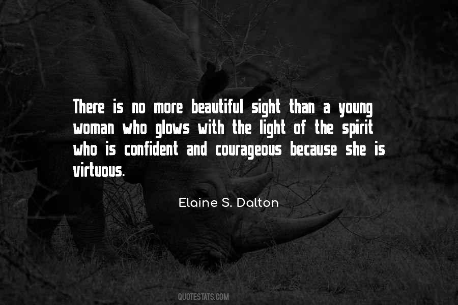 She Is Beautiful Because Quotes #1160412