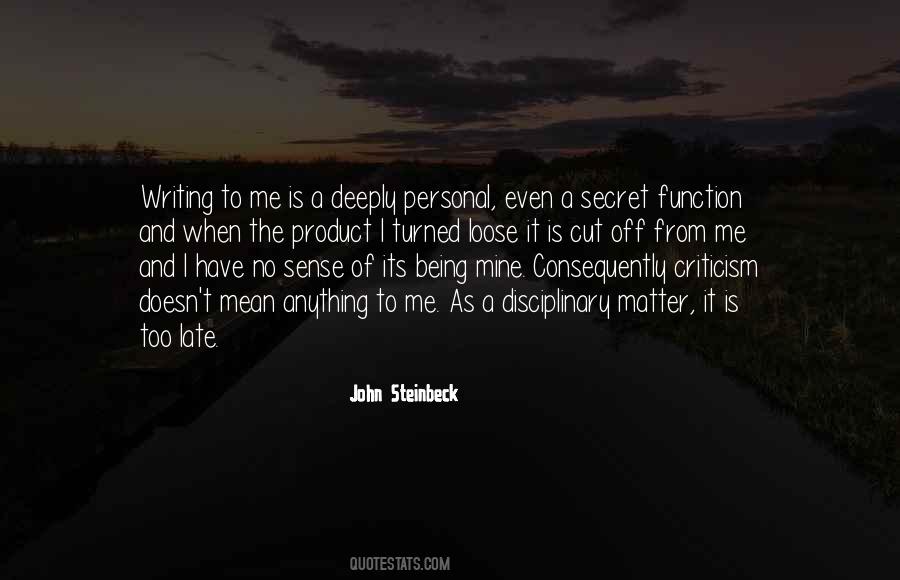 Its Personal Quotes #1235553